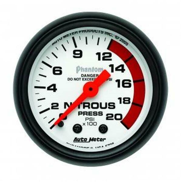 Tool 5728 Phantom Mechanical Nitrous Pressure Gauge - 2.06 in. TO3634286